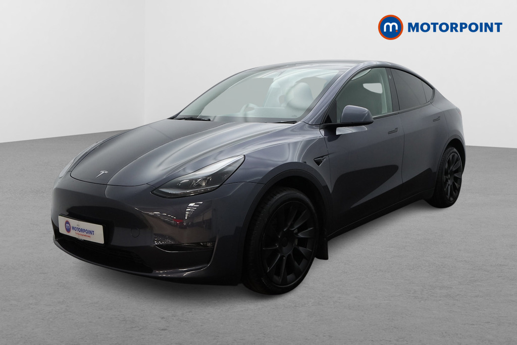Tesla Model Y Long Range Automatic Electric SUV - Stock Number (1648195) - Passenger side front corner