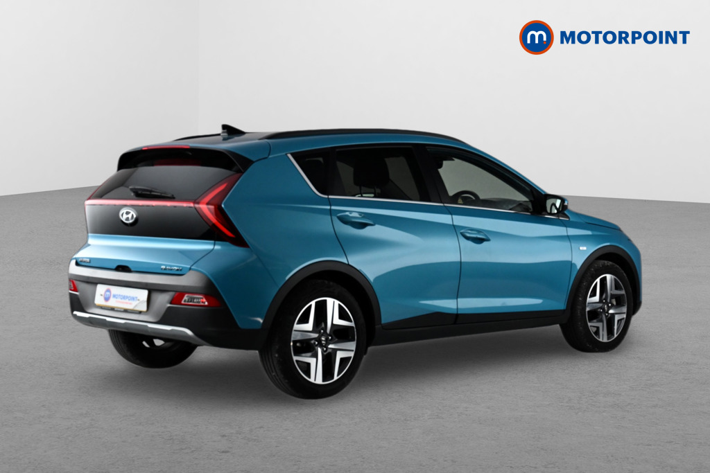 Hyundai Bayon Premium Automatic Petrol SUV - Stock Number (1651112) - Drivers side rear corner