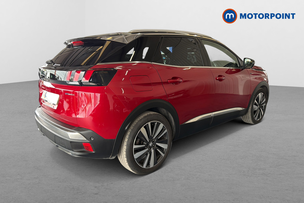 Peugeot 3008 GT Automatic Petrol Plug-In Hybrid SUV - Stock Number (1651733) - Passenger side rear corner