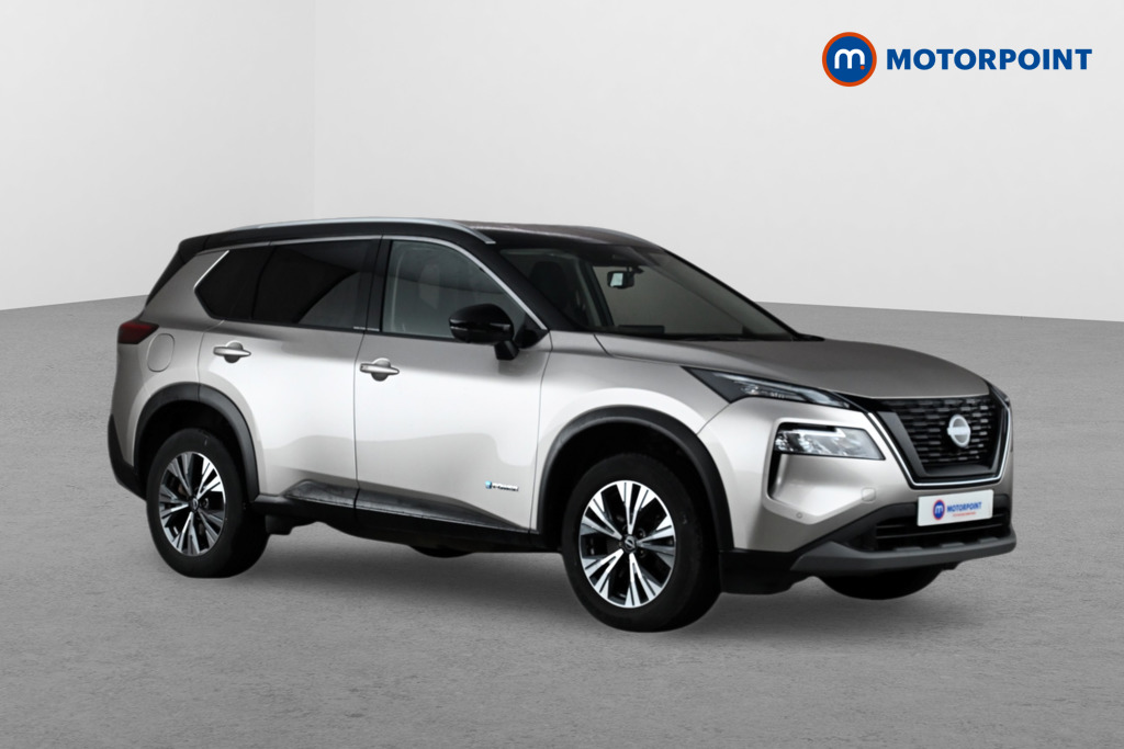 Nissan X-Trail N-Connecta Automatic Petrol-Electric Hybrid SUV - Stock Number (1631940) - Drivers side front corner