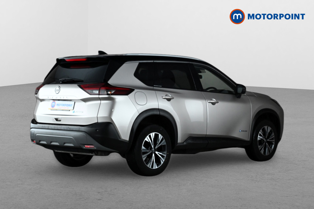 Nissan X-Trail N-Connecta Automatic Petrol-Electric Hybrid SUV - Stock Number (1631940) - Drivers side rear corner