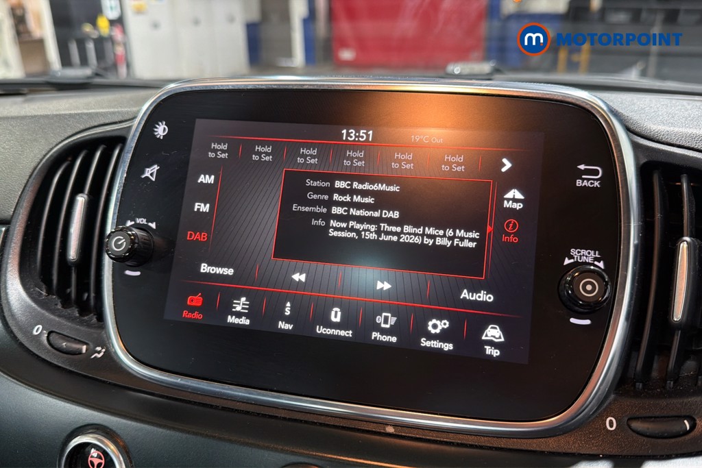 Fiat 500 Rock Star Manual Petrol Hatchback - Stock Number (1646366) - 9th supplementary image