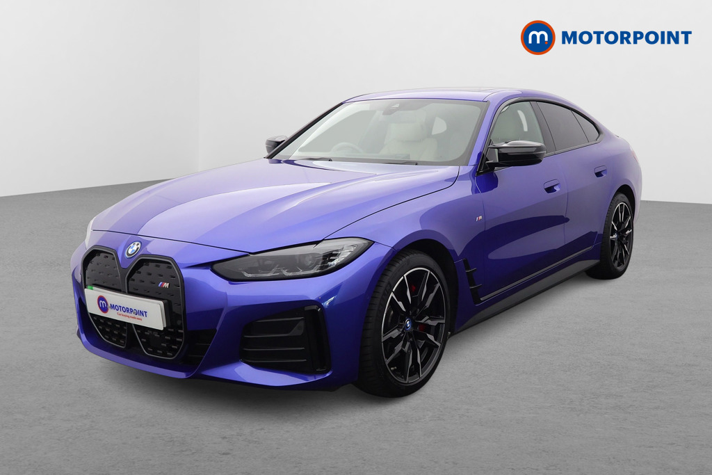 BMW I4 M50 Automatic Electric Hatchback - Stock Number (1648854) - Passenger side front corner