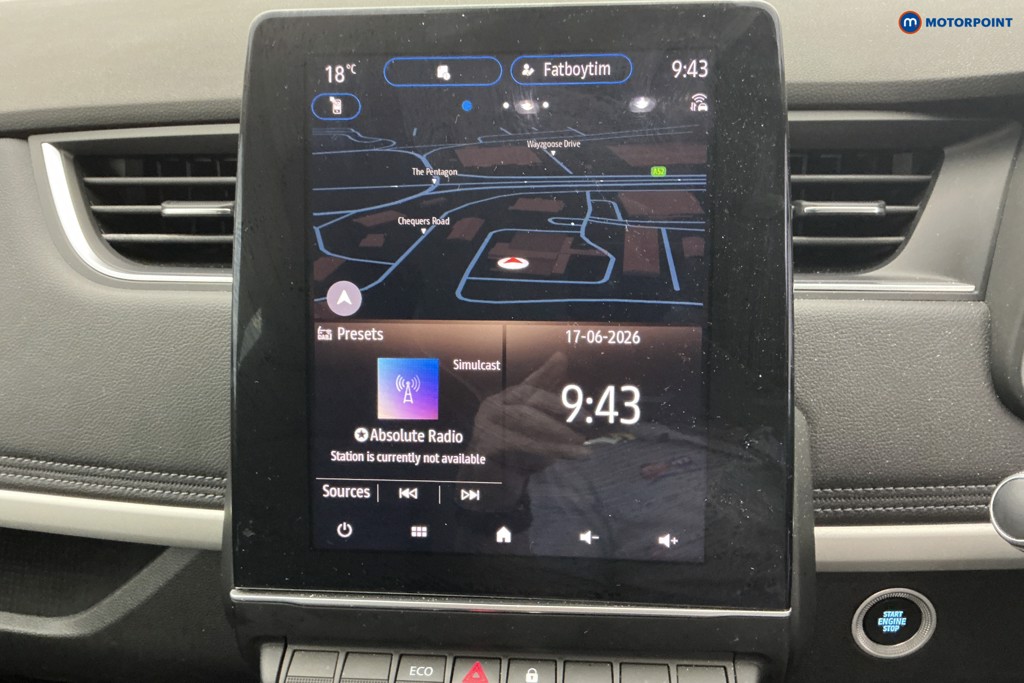 Renault ZOE Gt Line Automatic Electric Hatchback - Stock Number (1649670) - 2nd supplementary image