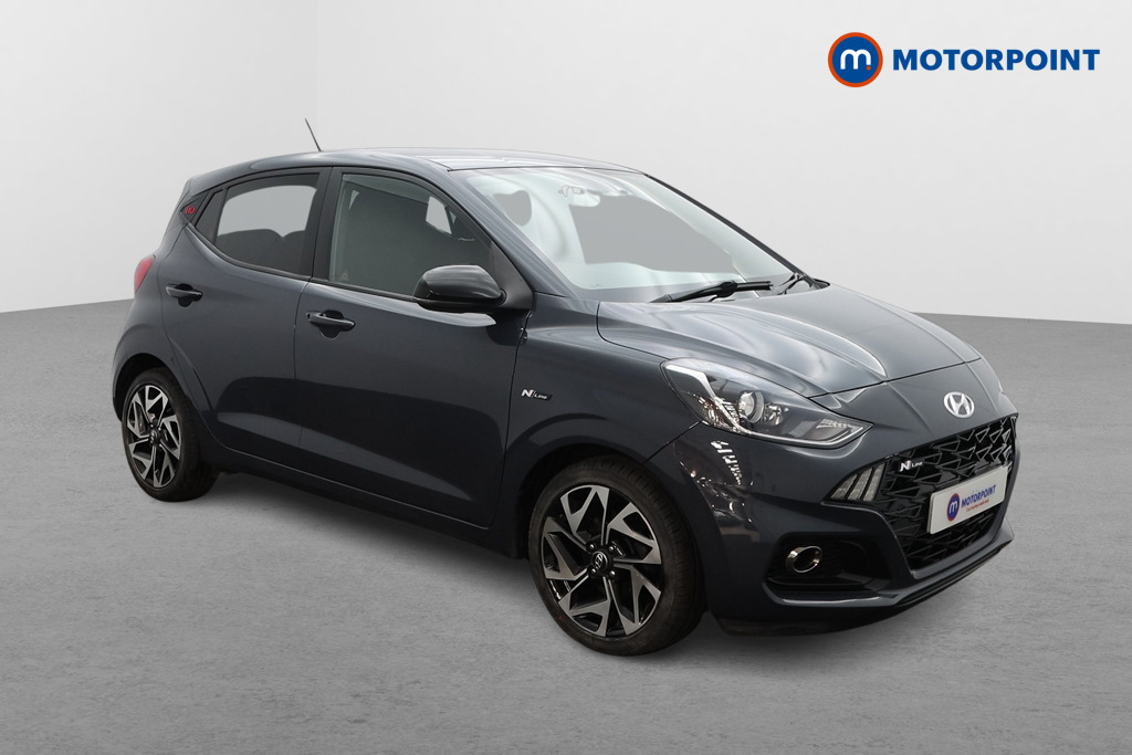 Hyundai I10 N Line Manual Petrol Hatchback - Stock Number (1650468) - Drivers side front corner