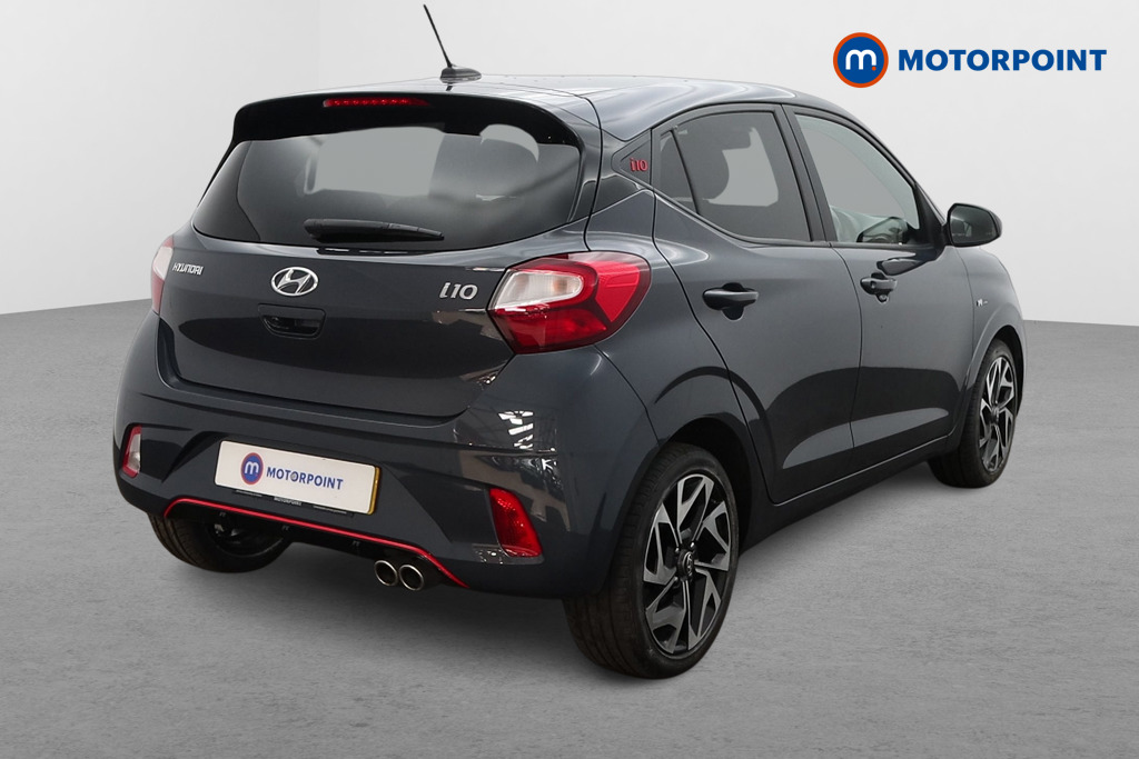 Hyundai I10 N Line Manual Petrol Hatchback - Stock Number (1650468) - Drivers side rear corner