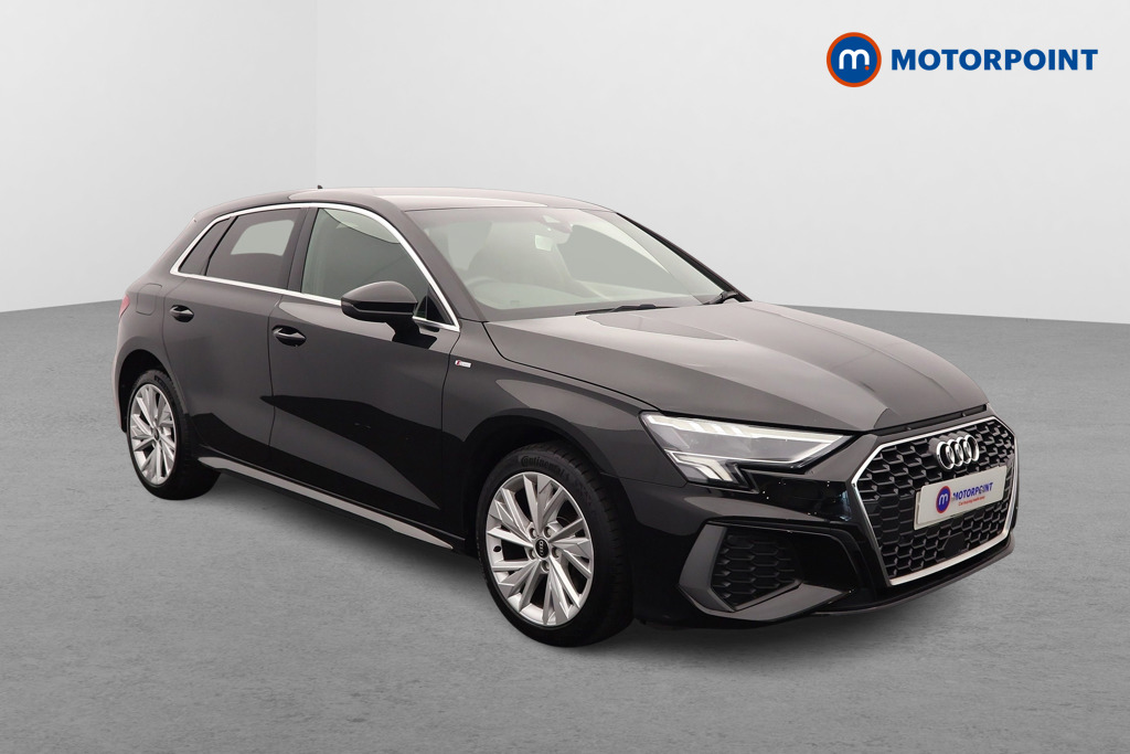 Audi A3 S Line Automatic Petrol Plug-In Hybrid Hatchback - Stock Number (1653215) - Drivers side front corner