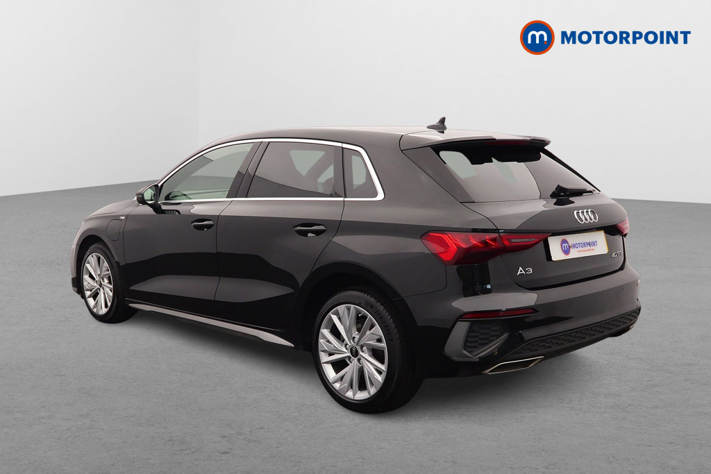 Audi A3 S Line Automatic Petrol Plug-In Hybrid Hatchback - Stock Number (1653215) - Passenger side rear corner