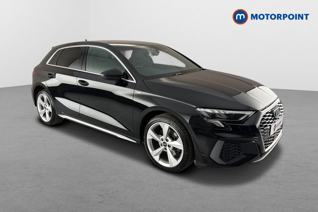 Audi A3 S Line Automatic Petrol Plug-In Hybrid Hatchback - Stock Number (1644902) - Drivers side front corner