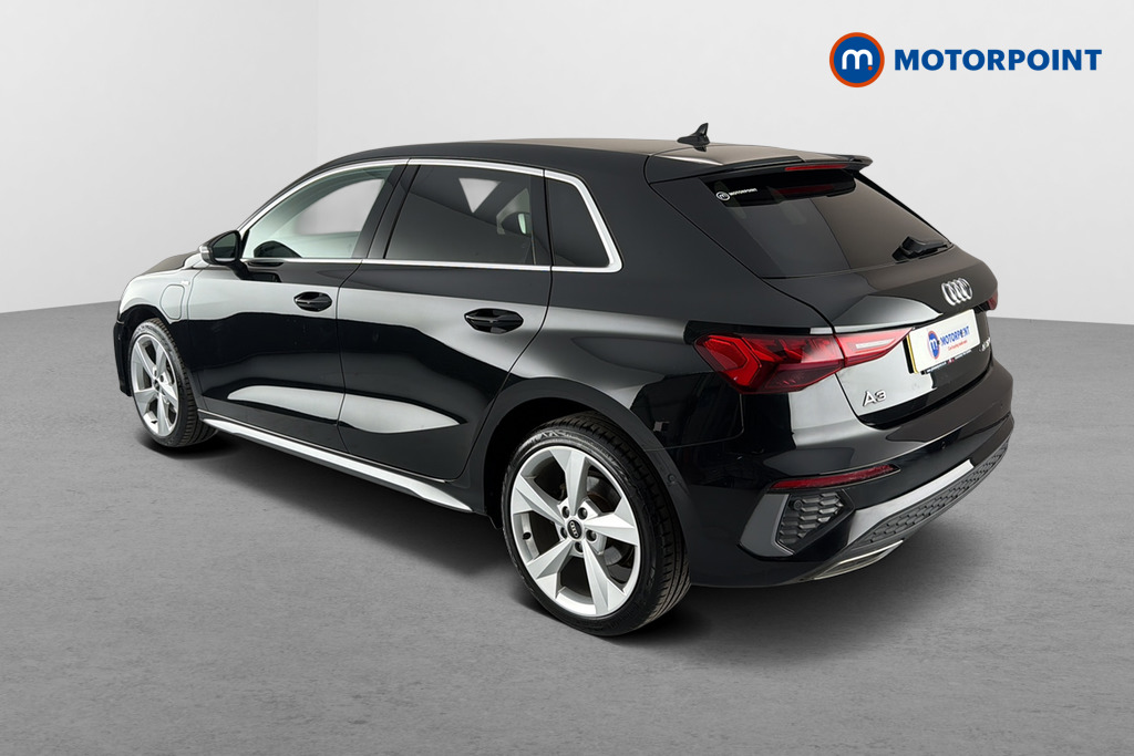 Audi A3 S Line Automatic Petrol Plug-In Hybrid Hatchback - Stock Number (1644902) - Drivers side rear corner