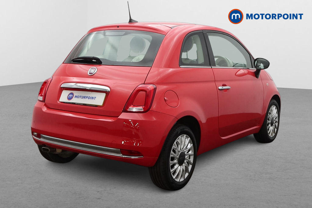 Fiat 500 Lounge Manual Petrol Hatchback - Stock Number (1645265) - Drivers side rear corner