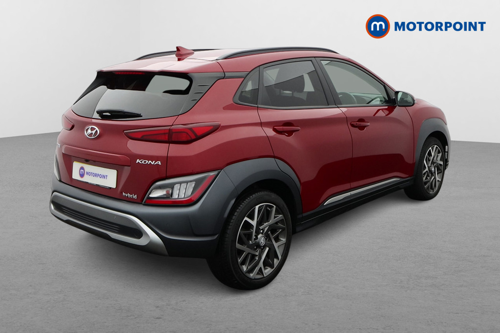 Hyundai Kona Premium Automatic Petrol-Electric Hybrid SUV - Stock Number (1645722) - Drivers side rear corner