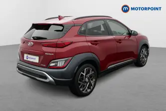 Hyundai Kona Premium Automatic Petrol-Electric Hybrid SUV - Stock Number (1645722) - Drivers side rear corner