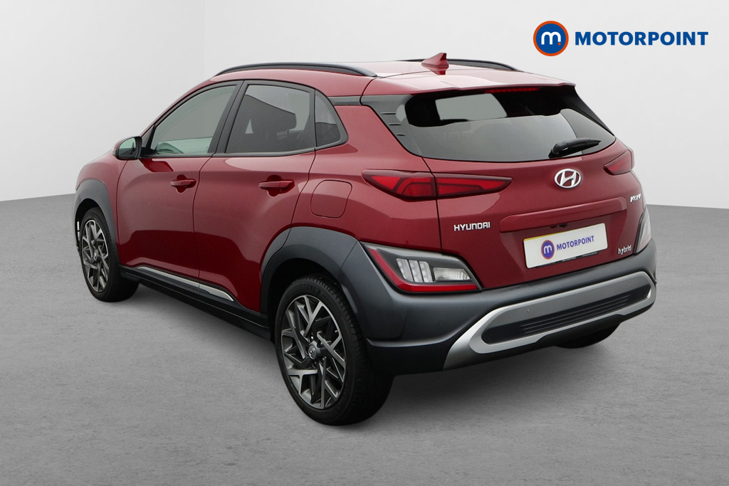 Hyundai Kona Premium Automatic Petrol-Electric Hybrid SUV - Stock Number (1645722) - Passenger side rear corner