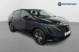 Nissan Ariya Advance Automatic Electric SUV - Stock Number (1646165) - Drivers side front corner