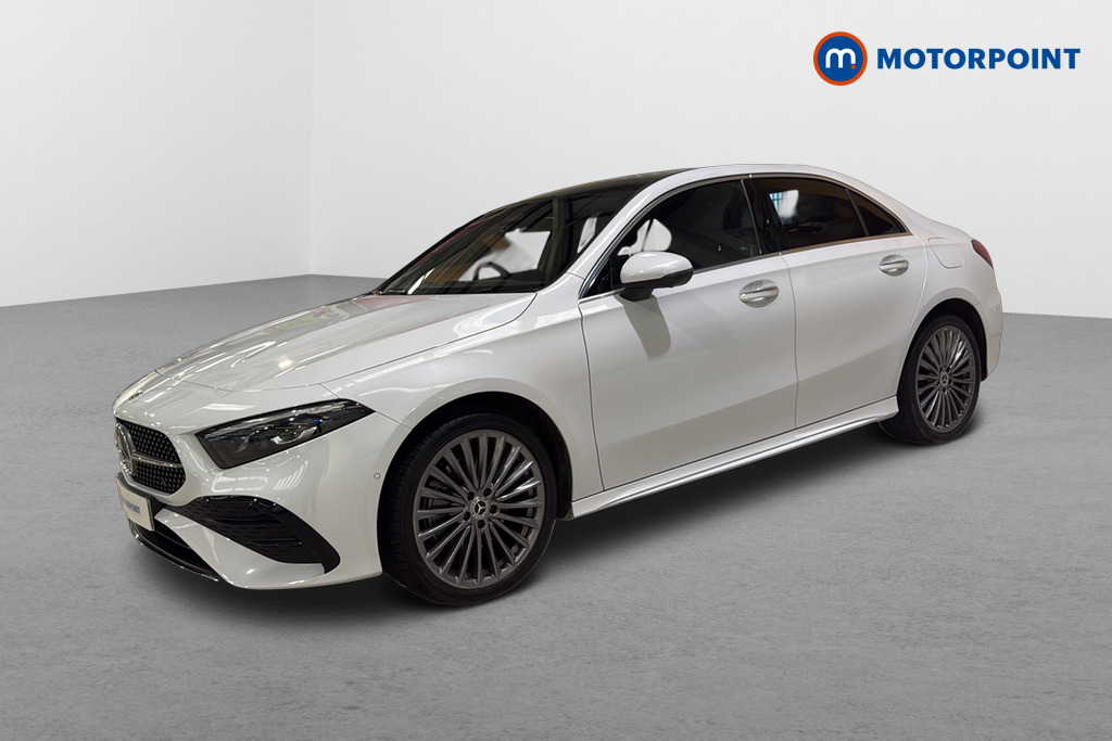Mercedes-Benz A Class Amg Line Automatic Petrol Plug-In Hybrid Saloon - Stock Number (1646228) - Passenger side front corner