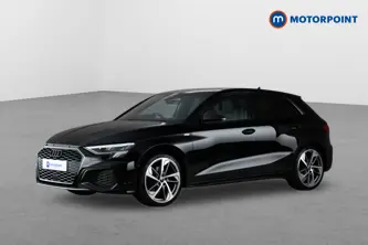 Audi A3 Black Edition Manual Petrol Hatchback - Stock Number (1649641) - Passenger side front corner