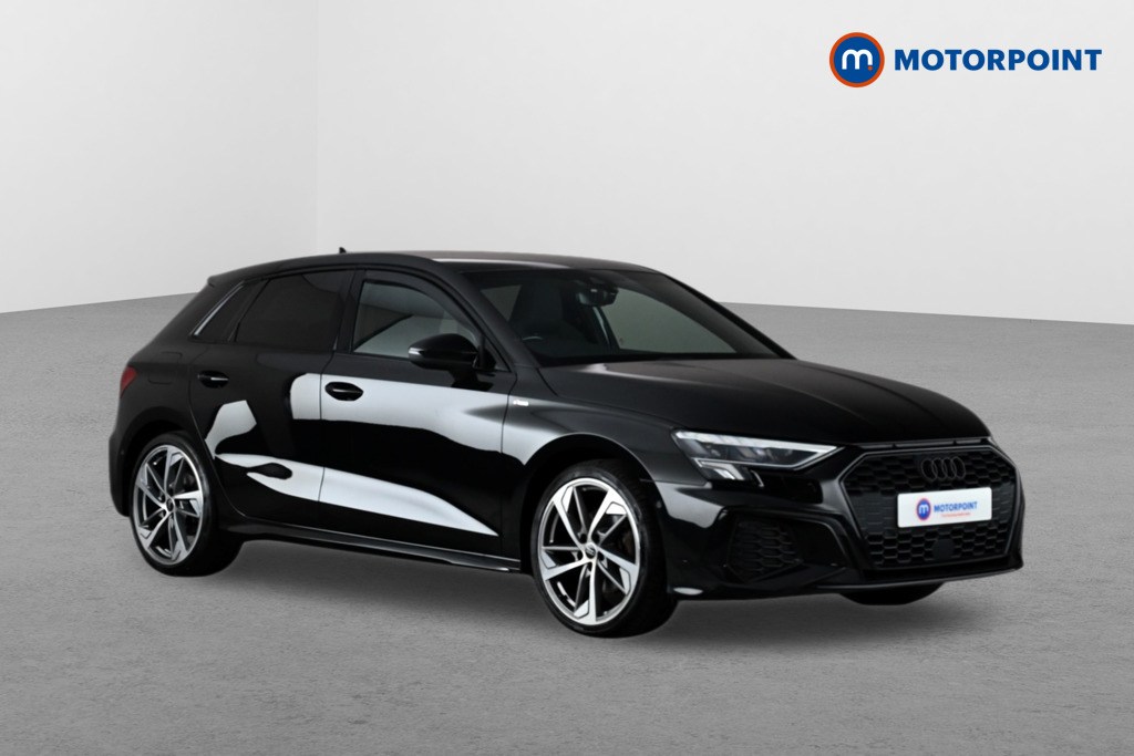 Audi A3 Black Edition Manual Petrol Hatchback - Stock Number (1649641) - Drivers side front corner