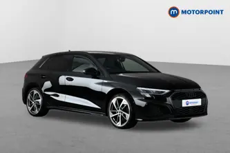 Audi A3 Black Edition Manual Petrol Hatchback - Stock Number (1649641) - Drivers side front corner