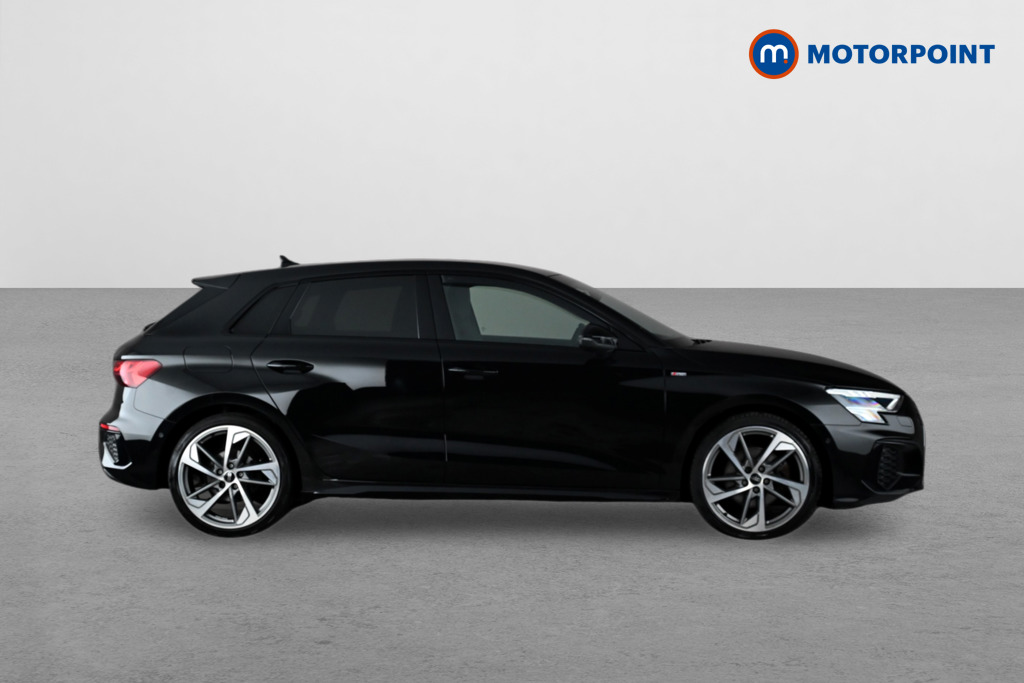 Audi A3 Black Edition Manual Petrol Hatchback - Stock Number (1649641) - Drivers side