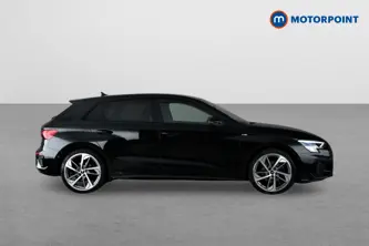 Audi A3 Black Edition Manual Petrol Hatchback - Stock Number (1649641) - Drivers side