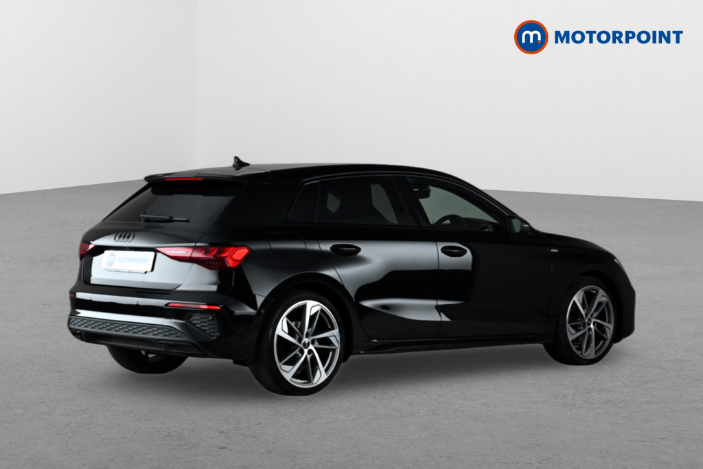 Audi A3 Black Edition Manual Petrol Hatchback - Stock Number (1649641) - Drivers side rear corner
