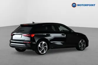 Audi A3 Black Edition Manual Petrol Hatchback - Stock Number (1649641) - Drivers side rear corner