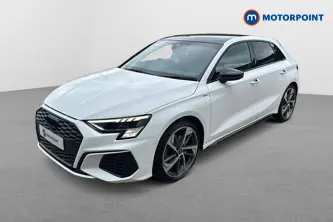 Audi A3 Black Edition Automatic Diesel Hatchback - Stock Number (1653516) - Passenger side front corner