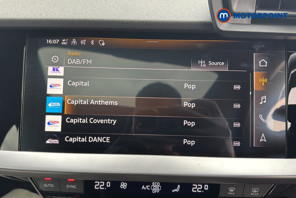 Audi A3 Black Edition Automatic Diesel Hatchback - Stock Number (1653516) - 8th supplementary image