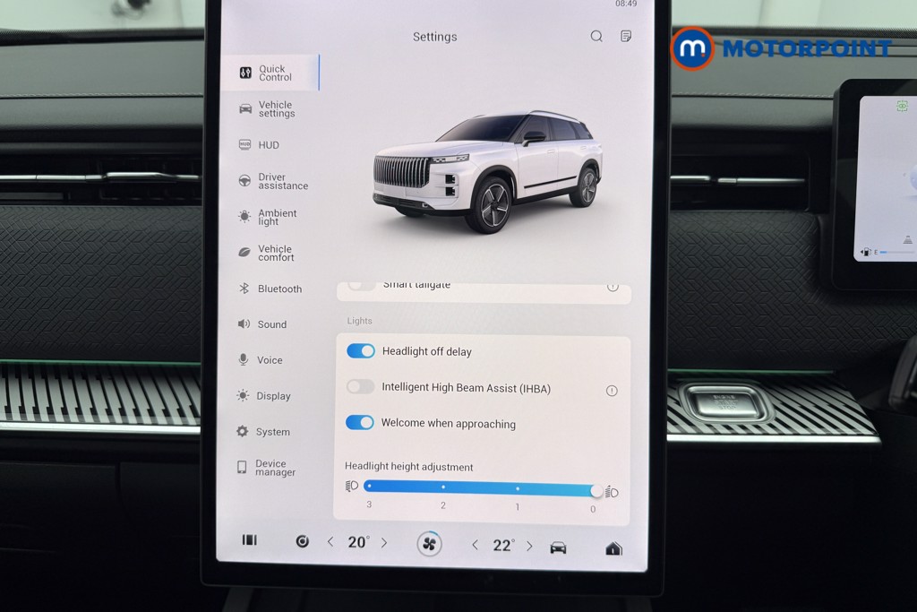 Jaecoo 7 Luxury Automatic Petrol SUV - Stock Number (1653789) - 20th supplementary image