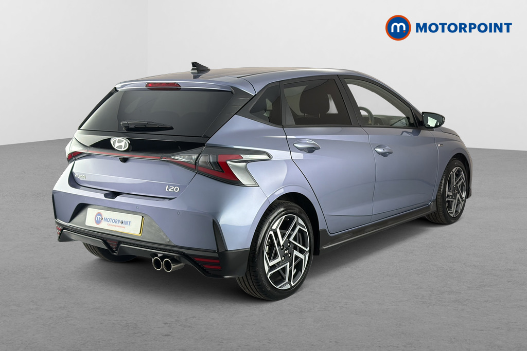 Hyundai I20 N Line S Manual Petrol Hatchback - Stock Number (1654158) - Passenger side rear corner