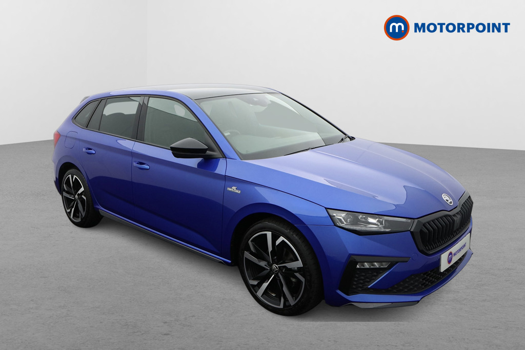Skoda Scala Monte Carlo Automatic Petrol Hatchback - Stock Number (1654454) - Drivers side front corner