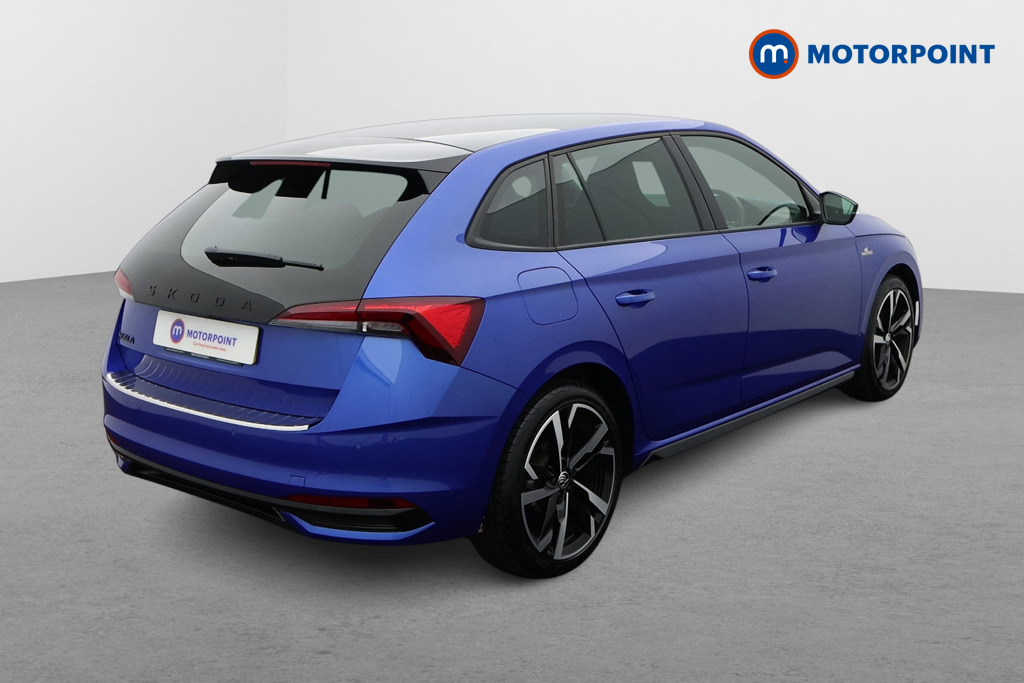 Skoda Scala Monte Carlo Automatic Petrol Hatchback - Stock Number (1654454) - Drivers side rear corner