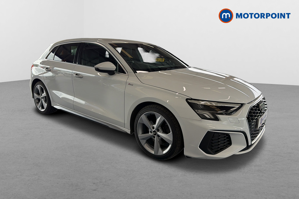 Audi A3 S Line Manual Petrol Hatchback - Stock Number (1634795) - Drivers side front corner