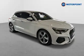 Audi A3 S Line Manual Petrol Hatchback - Stock Number (1634795) - Drivers side front corner