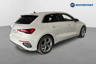 Audi A3 S Line Manual Petrol Hatchback - Stock Number (1634795) - Passenger side rear corner
