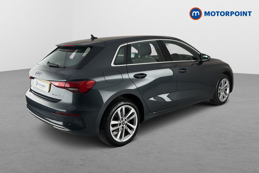 Audi A3 Sport Automatic Petrol Plug-In Hybrid Hatchback - Stock Number (1640674) - Passenger side rear corner