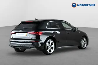Audi A3 S Line Automatic Petrol Hatchback - Stock Number (1643604) - Drivers side rear corner