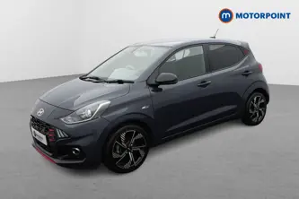 Hyundai I10 N Line Manual Petrol Hatchback - Stock Number (1648811) - Passenger side front corner