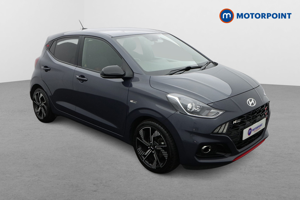 Hyundai I10 N Line Manual Petrol Hatchback - Stock Number (1648811) - Drivers side front corner