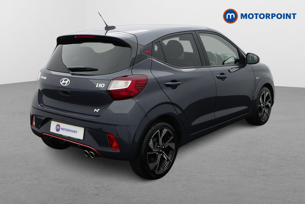 Hyundai I10 N Line Manual Petrol Hatchback - Stock Number (1648811) - Drivers side rear corner