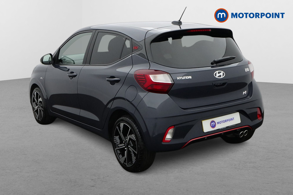 Hyundai I10 N Line Manual Petrol Hatchback - Stock Number (1648811) - Passenger side rear corner