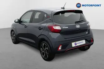 Hyundai I10 N Line Manual Petrol Hatchback - Stock Number (1648811) - Passenger side rear corner