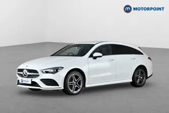 Mercedes-Benz CLA Amg Line Automatic Petrol Plug-In Hybrid Estate - Stock Number (1649709) - Passenger side front corner