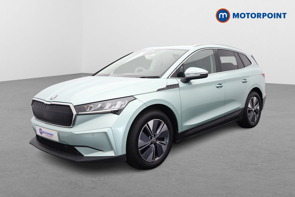 Skoda Enyaq 80 Loft Automatic Electric SUV - Stock Number (1651187) - Passenger side front corner
