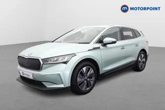 Skoda Enyaq 80 Loft Automatic Electric SUV - Stock Number (1651187) - Passenger side front corner