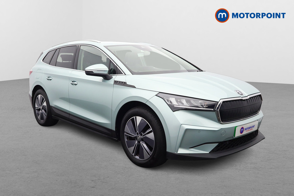 Skoda Enyaq 80 Loft Automatic Electric SUV - Stock Number (1651187) - Drivers side front corner