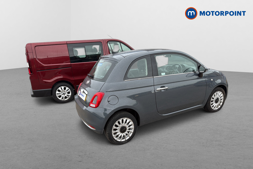 Fiat 500 Lounge Manual Petrol Hatchback - Stock Number (1651649) - Passenger side rear corner