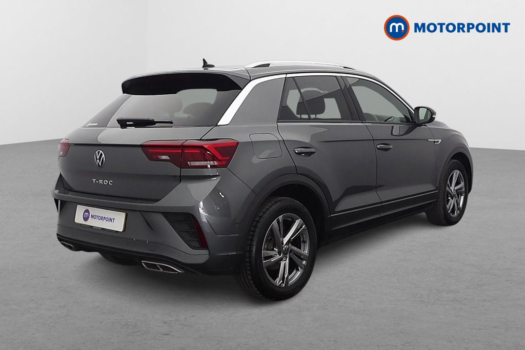 Volkswagen T-Roc R-Line Manual Petrol SUV - Stock Number (1652348) - Drivers side rear corner
