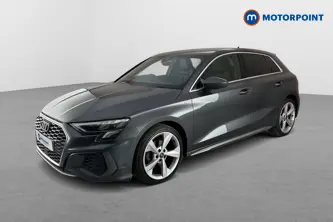 Audi A3 S Line Manual Petrol Hatchback - Stock Number (1652561) - Passenger side front corner